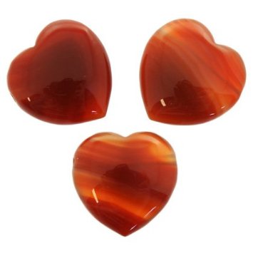 Bild von Karneol "Love-Hearts" 38mm