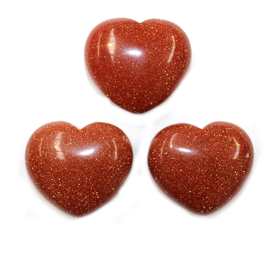 Bild von Goldfluss rot "Love Hearts" 30x14mm
