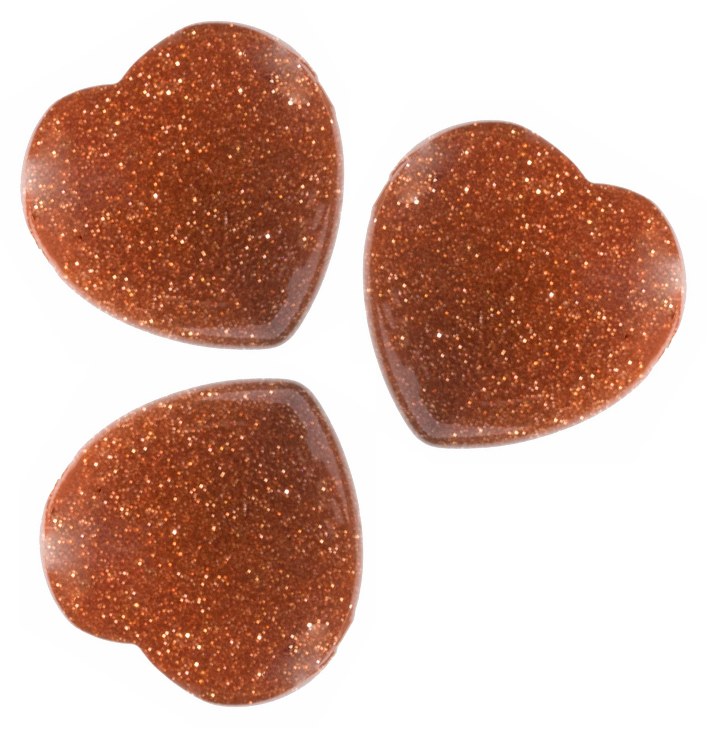 Bild von Goldfluss rot "Love Hearts" 38mm