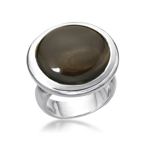 Bild von Ring Cabochon 24mm, Silber 925