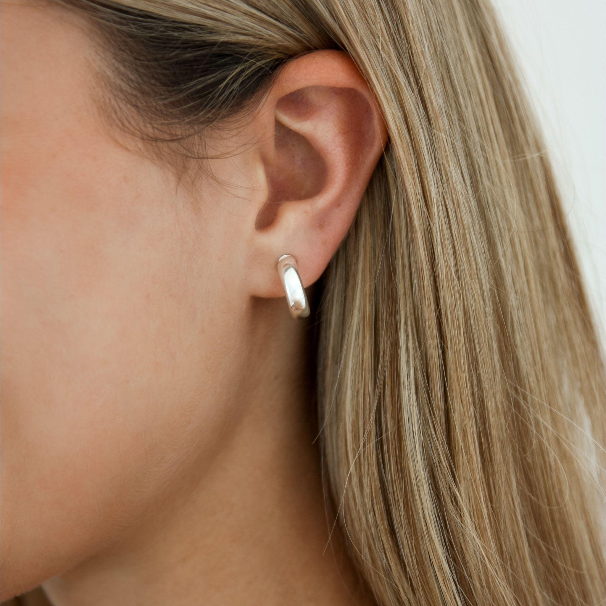 Bild von "Creole". Ohrcreolen. Silber 925