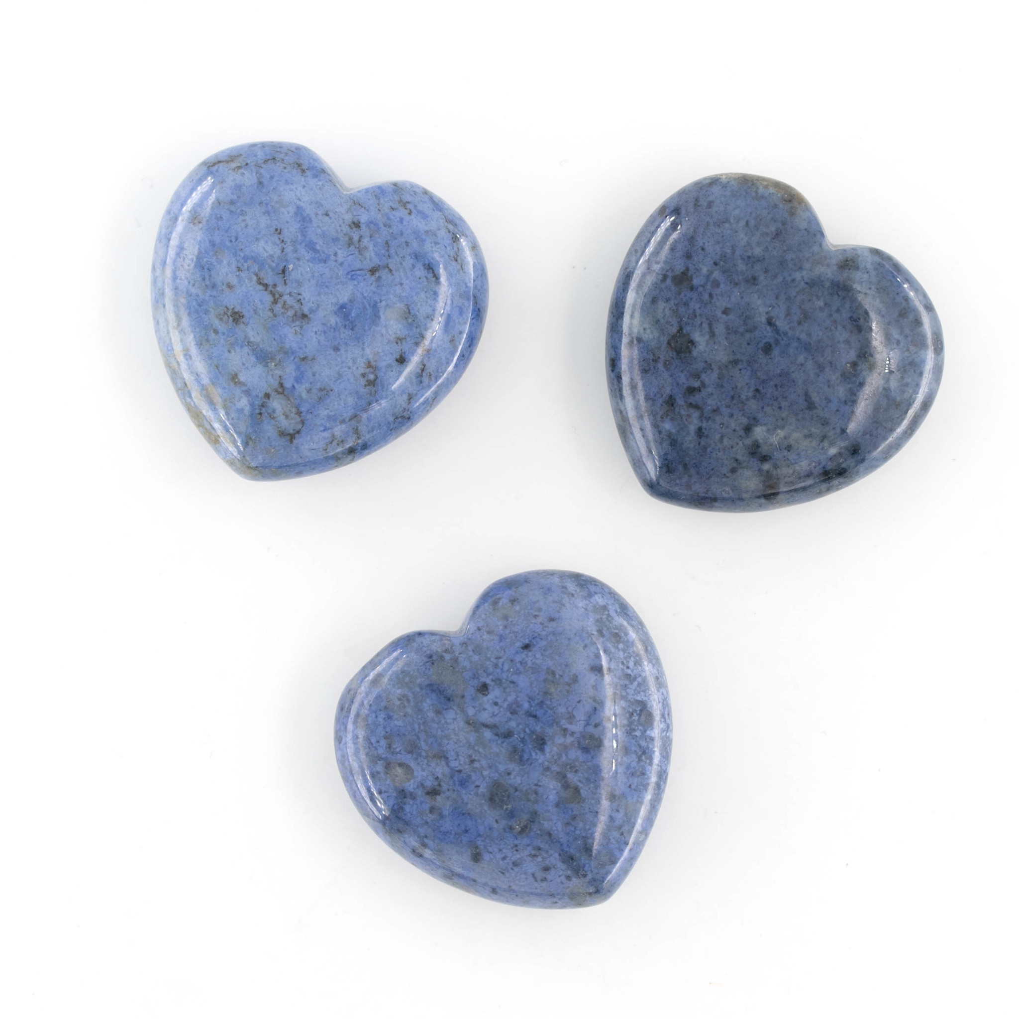 Bild von Dumortierit "Love Hearts" 38mm