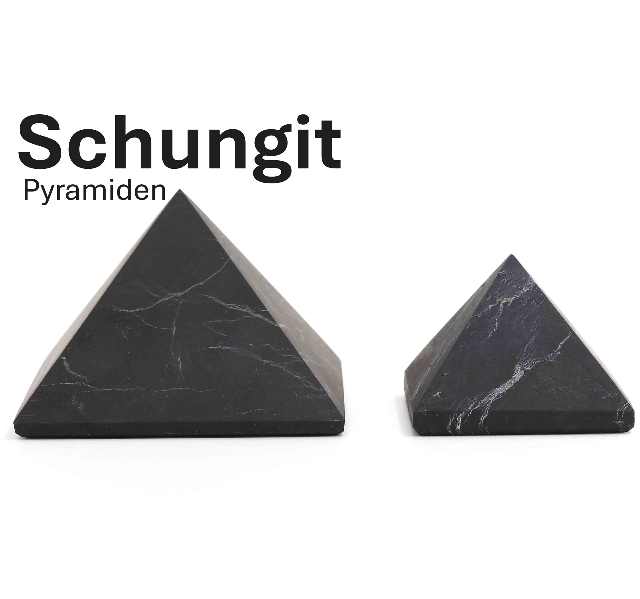 Bild von Schungit Pyramiden matt