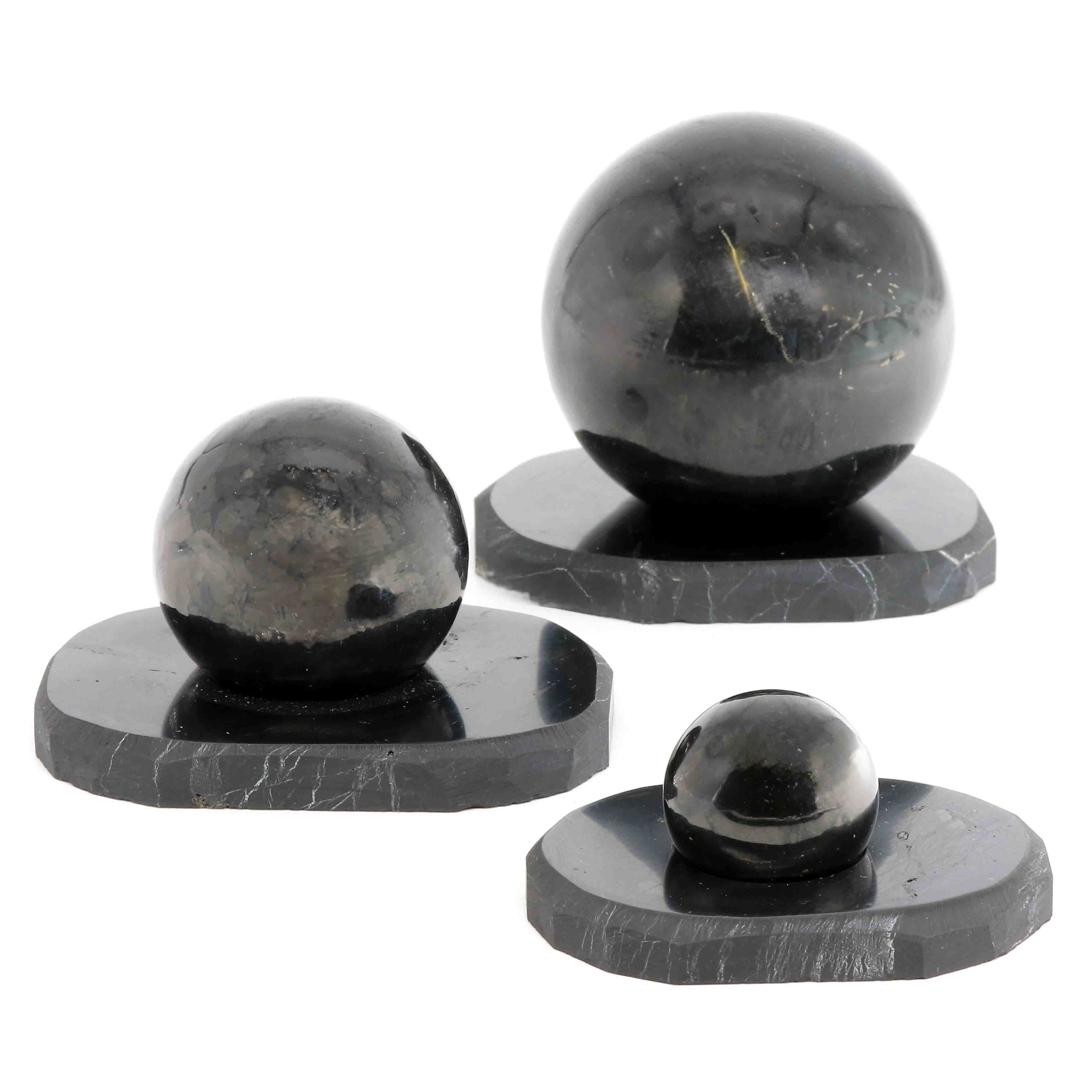 Bild von Schungit Kugel (glanz)