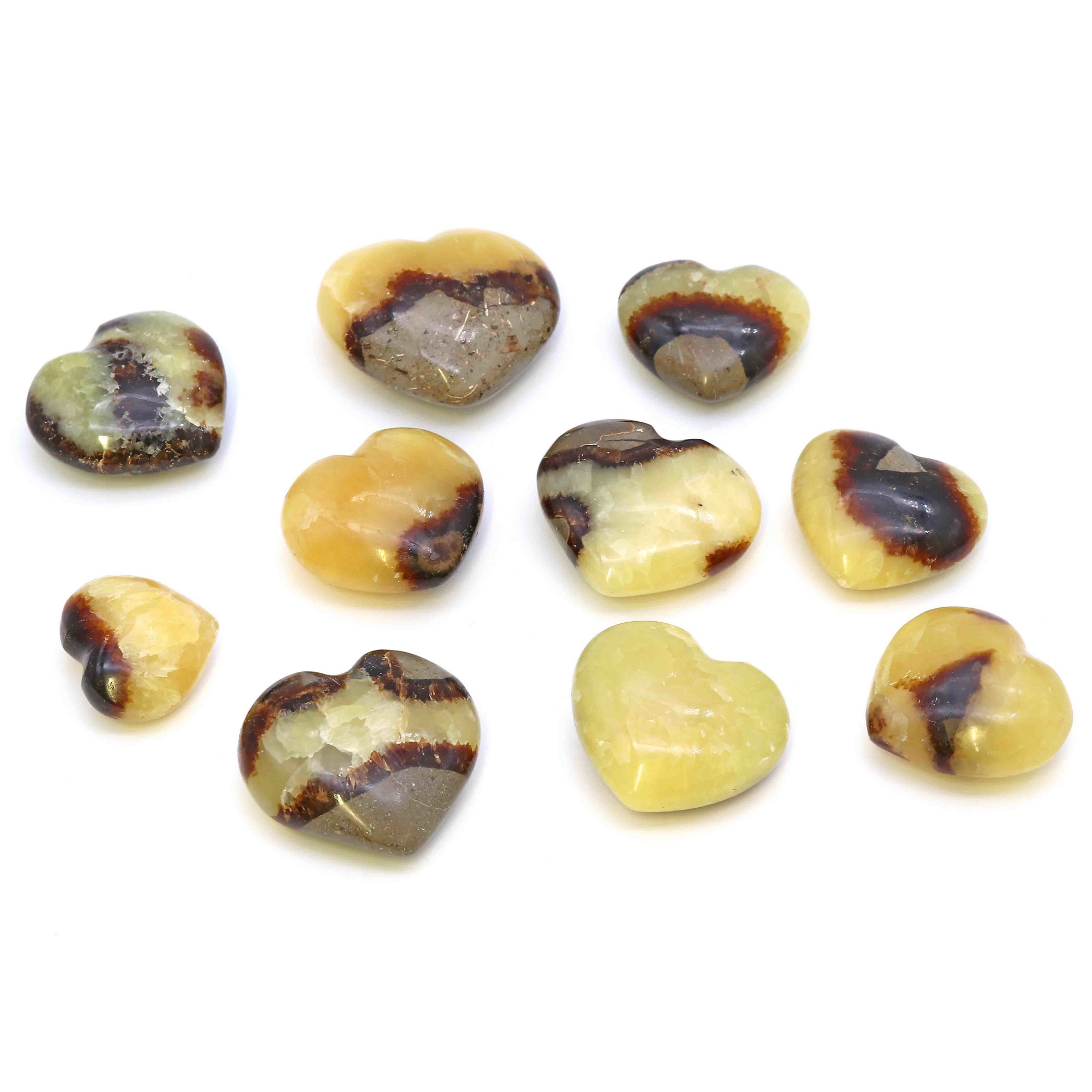Bild von Septarien "Love-Hearts" 25-35mm (Set à 10 Stk.)