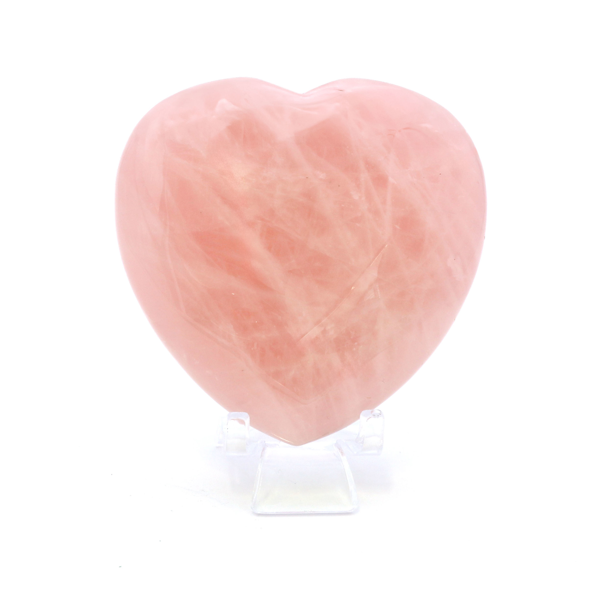 Bild von Rosenquarz "Love-Hearts" 70x70x25mm