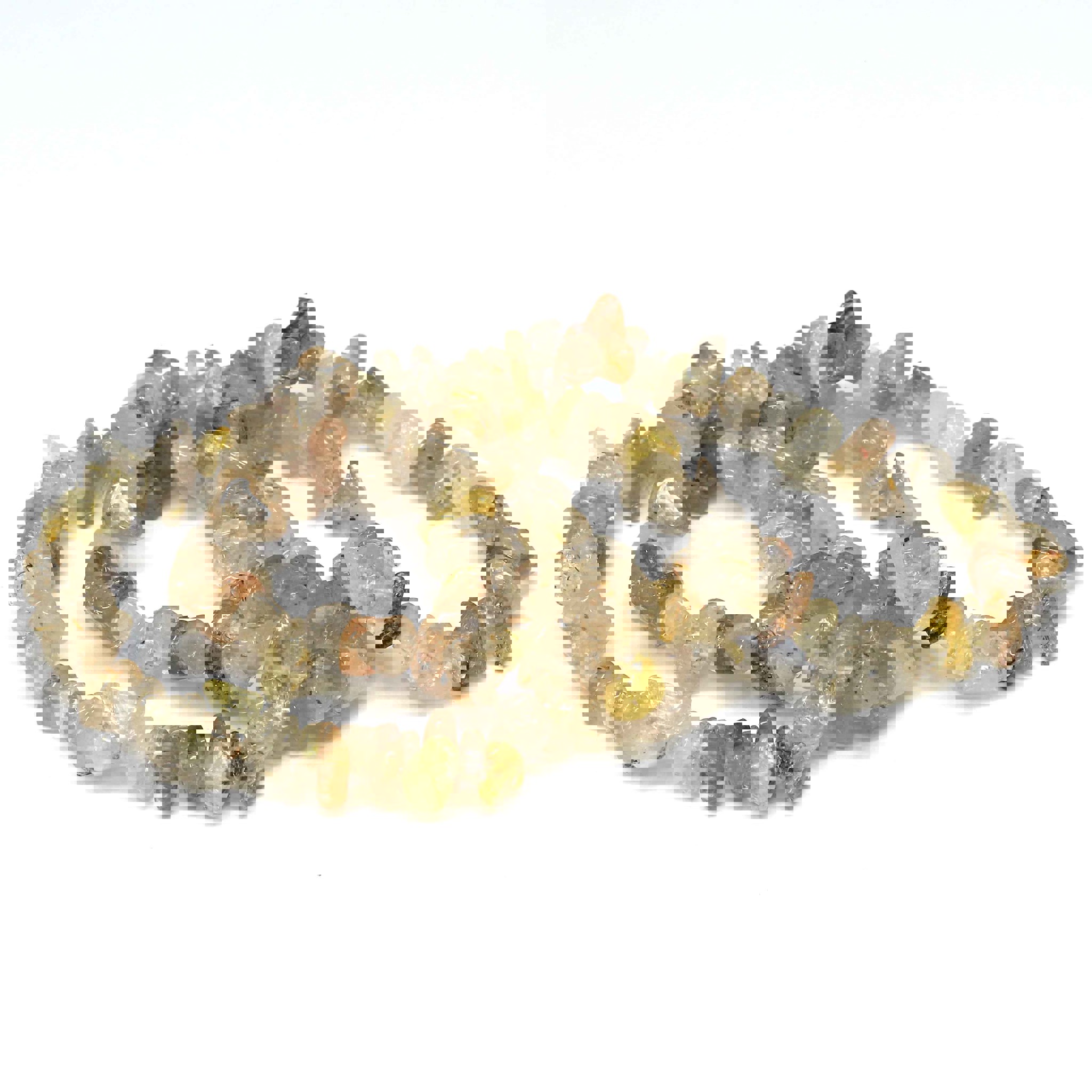 Bild von Rutilquarz Splitter  7-11mm Armband (VE: 20er Set)