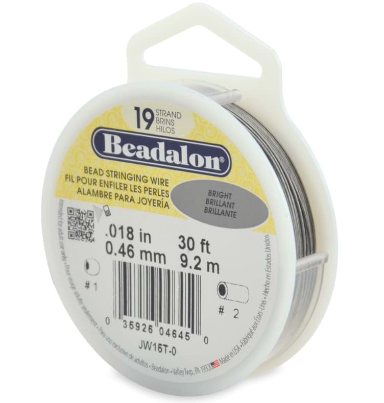 Schmuck-Draht "Soft 19" 0.46mm (9.2m) grau