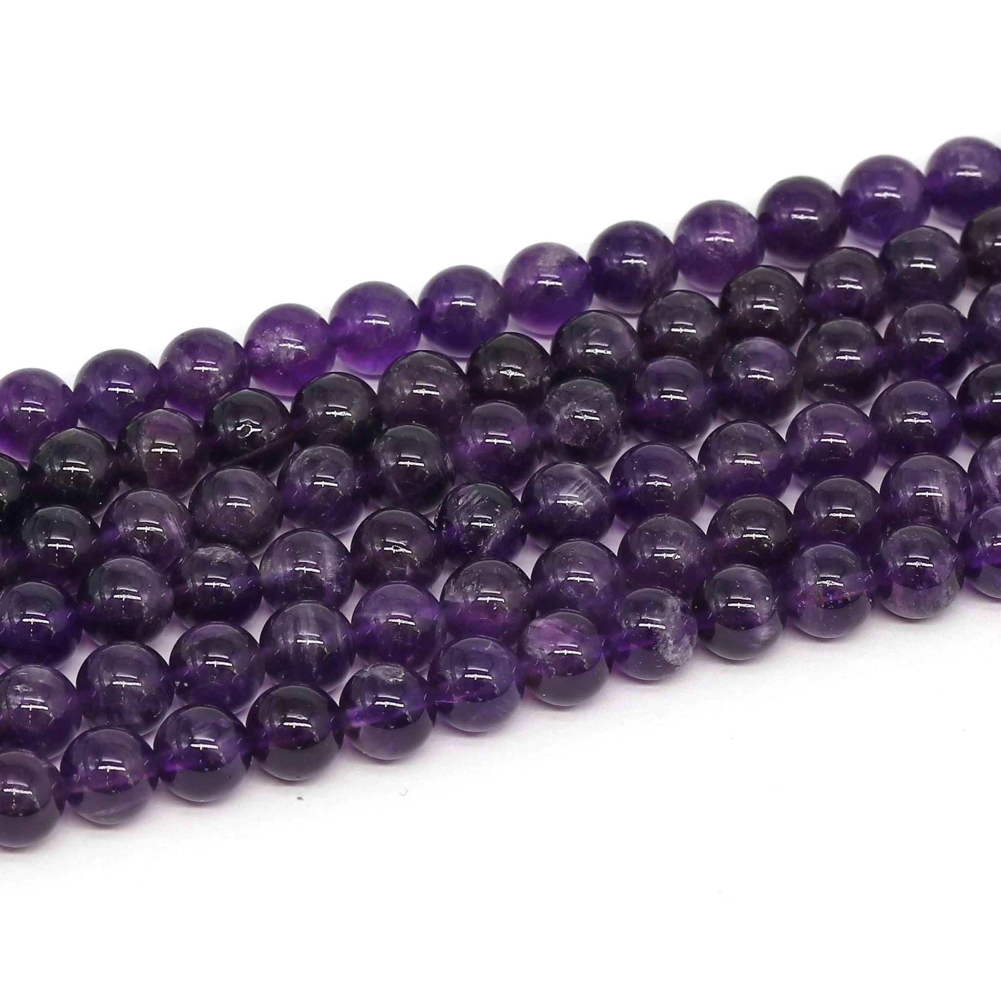 Amethyst Kugeln Strang, Standard